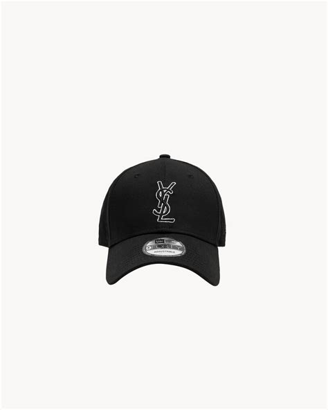 casquette yves saint laurent blanche|NEW ERA CASSANDRE CAP IN CANVAS .